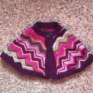Missoni for Target Poncho Sweater 2T-3T
